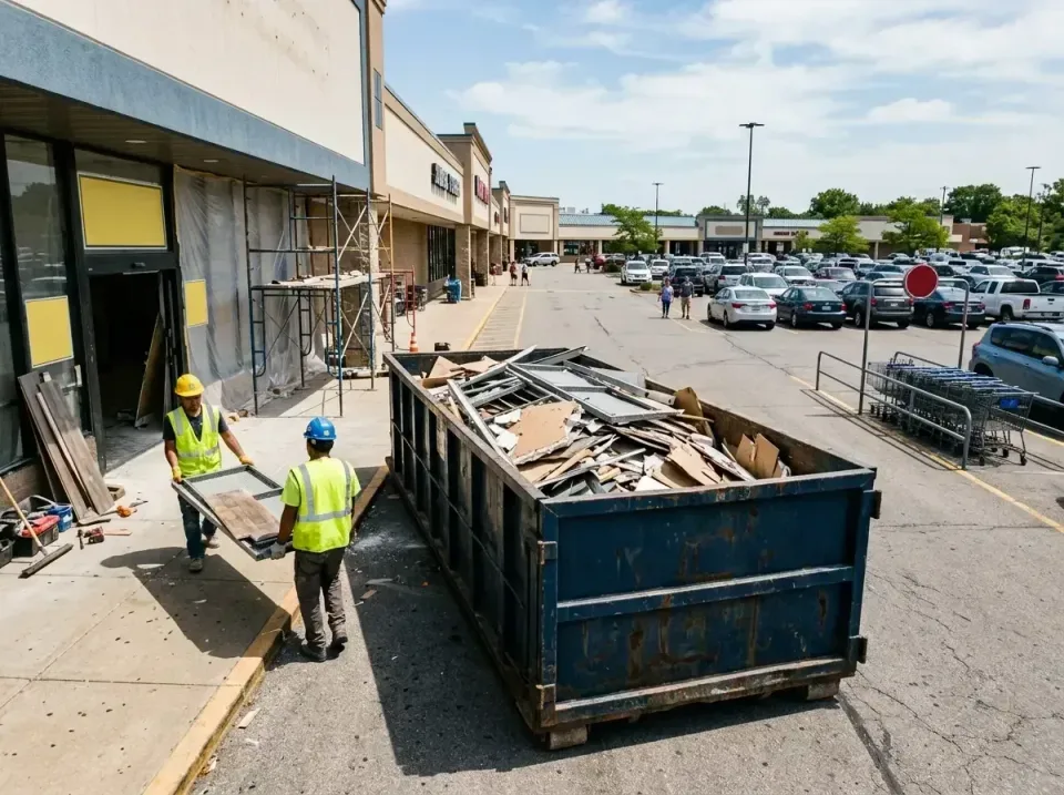 retail-store-renovation-debris-003 — frequently asked questions, Roll-off Dumpster Rentals in Lincoln Village, OH